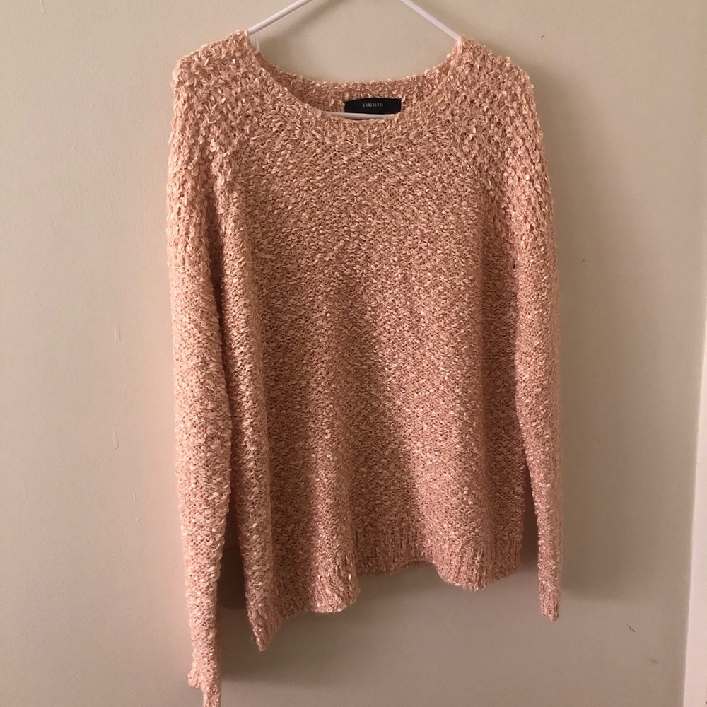 Forever 21 Pink Sweater